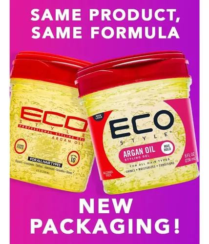 Eco Style Gel De Peinado De Aceite De Argán