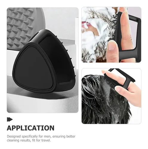 Cepillo Exfoliante Para Cabello Y Ducha, Masajeador Capilar