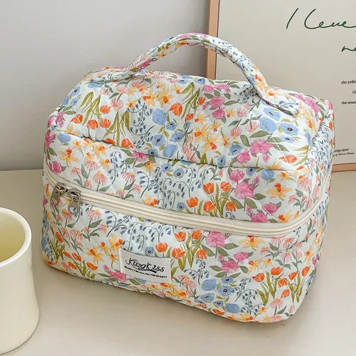 Juego De Tres Piezas De Bolsas De Maquillaje Para Mujer