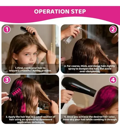 Set X6 Peines Para Teñir Pelo Cabello Lavable Pintura