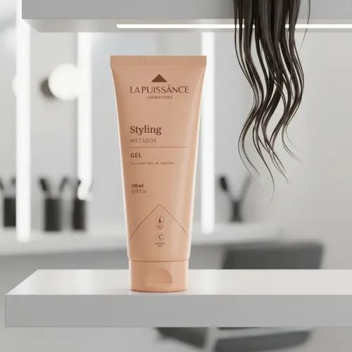La Puissance Styling Wet Look Gel Fijacion Media Alta Brillo