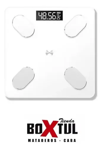 Balanza De Baño Bluetooth Familiar Ultra Slim 180kg Digital