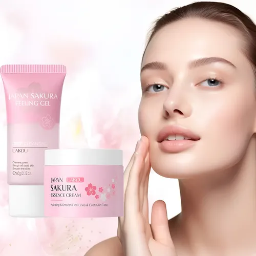 2026 * Rw Set De Cuidado Facial Laikou Sakura Exfolia Y