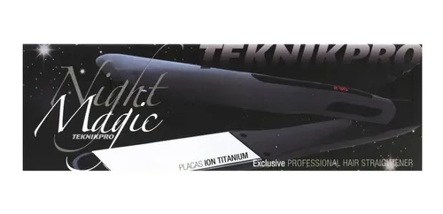 Teknikpro Night Magic Planchita De Pelo Alisado Plancha