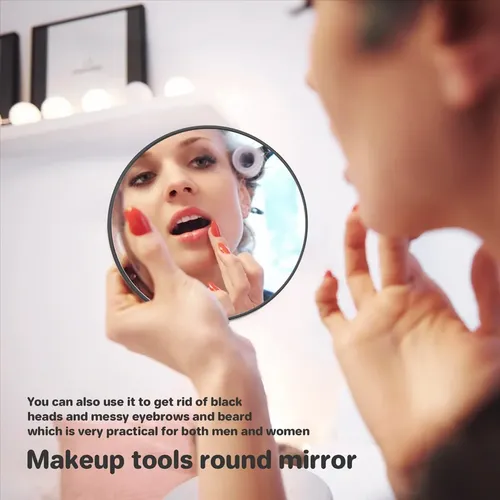 Espejo De Maquillaje Con Aumento De 10 Aumentos, Espejo Redo