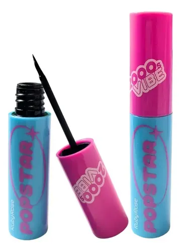 Delineador Ojos Liquido Eyes Don Lie Popstar Ruby Rose Negro Acabado Mate