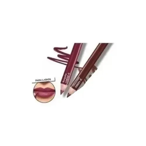Delineador Labios Borgoña Chocolate Avon Color Trend Setx2 Borgoña