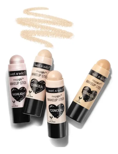 Wet N Wild Megaglo Stick Todo Rostro Iluminador Highlithter When The Nude Strikes
