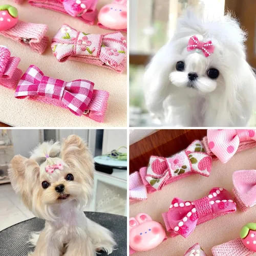 23 Pinzas Para El Pelo Para Perros Pequeños, Accesorios De A