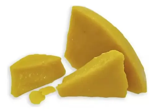 Cera De Abeja Pura 100% En Bloque Materia Prima!! X500 Grs