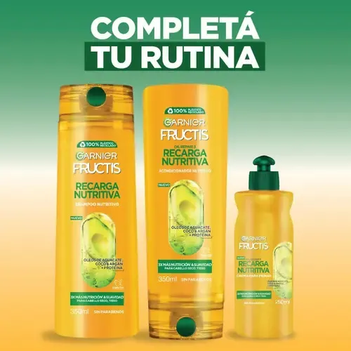 Garnier Fructis Shampoo Recarga Nutritiva 200ml