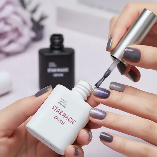 Esmalte Semipermanente Gel Ojo De Gato Star Magic Magic Girl