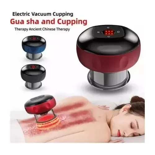 Masajeador Eléctrico Gua Sha Con Usb Ventosa China Cupping