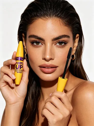 Mascara De Pestañas Volumen Intense Black Waterproof 20h