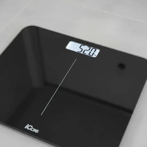 Balanza Digital 180kg Icare Bg221 Personal Color Negro