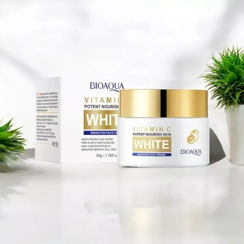 Crema Facial Vitamina C Aclarante Despigmentante Bioaqua