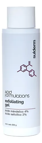 Gel Exfoliante Sulderm Ácido Salicílico Mandélico