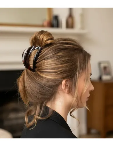 Broche Pelo Carey Frances Accesorios Cabello Ganchos Clip Carey