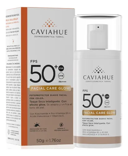 Caviahue Care Glow Solar Facial Fps50+ Color