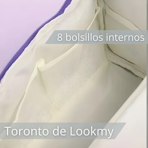 Neceser De Viaje Violeta Lookmy | portacosmetico Viaje organizador cosméticos | Porta maquillaje mujer | Organizador de viaje necessaire | Neceseres hombre valija o baño
