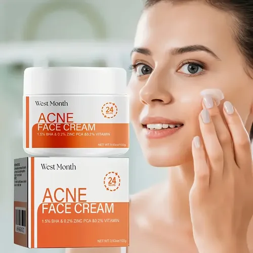 Crema Facial Con Ácido Salicílico 100 G Suave Y No Irrita
