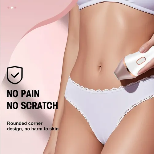Depiladora Eléctrica Mujer Bikini Y Axilas Dorado Oscuro