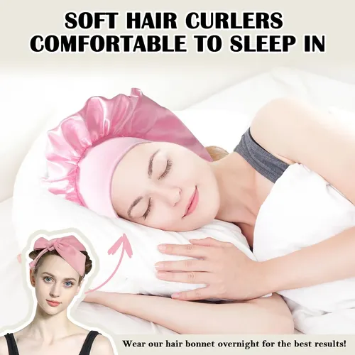 Rulos Para Cabello Zilampu Sin Calor Para Dormir De Noche 9