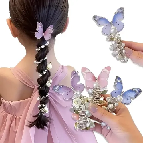Aa3 Pinzas Mariposa Bonitas Para Niñas
