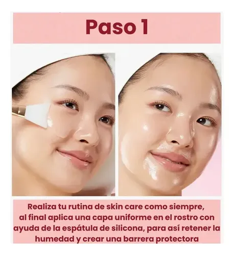 Mascarilla Facial Gel Nocturna Colageno Wrapping Mask Todo Tipo De Piel