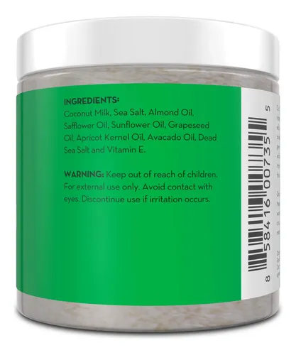 Exfoliante Corporal Pure Body Naturals Coco 355ml Hidratante