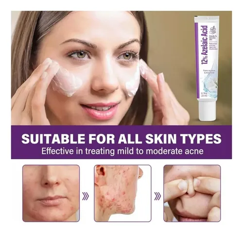 Crema De Ácido Azelaico, Esencia Facial De Ácido
