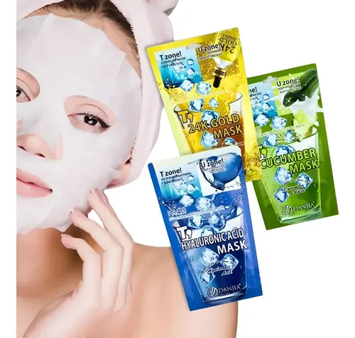 Mascarillas Hidratantes Antiage Hidra Bomb Faciales De Tela
