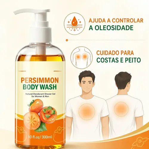 Jabón Líquido Corporal De Caqui 300 Ml