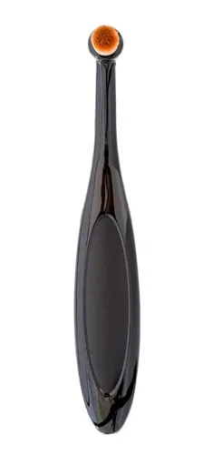 Pincel Maquillaje Jessamy Labios Ojos Corrector Oval P7809 Negro Incluye Estuche