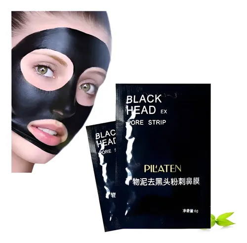 Mascarilla Facial Puntos Negros X5 Unidades Limpieza Belleza