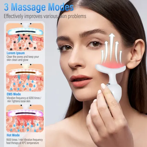 Dispositivo Vibratorio 7lecolor De Regalo Para Belleza, Cuel Hy67