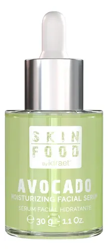 Idraet Skin Food Avocado Serum Facial Hidratante 30g Momento de aplicación Día/Noche Tipo de piel Seca – Deshidratada – Madura