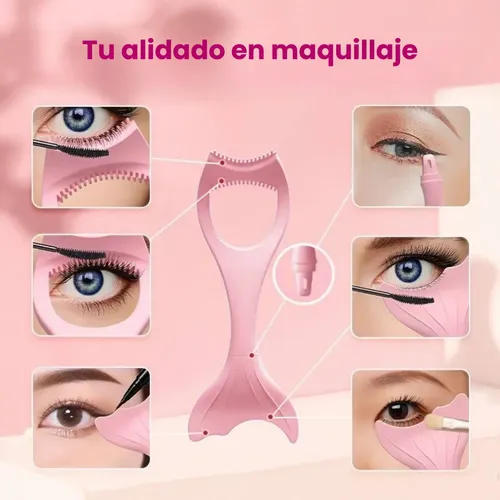 Stencil Para Maquillaje Delineado Sombras Ojos Labios