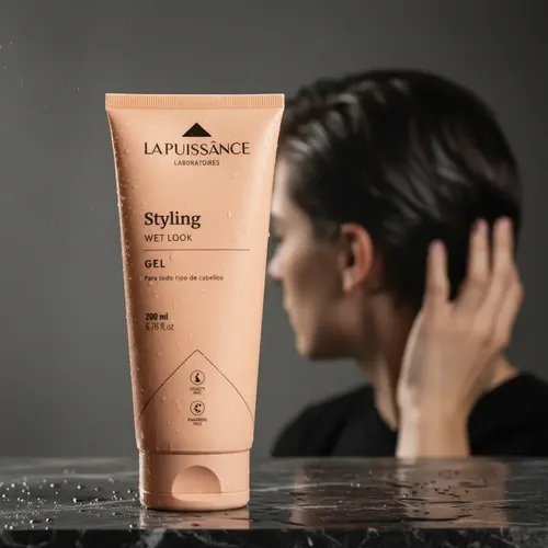 La Puissance Styling Wet Look Gel Efecto Humedo X 200 Ml
