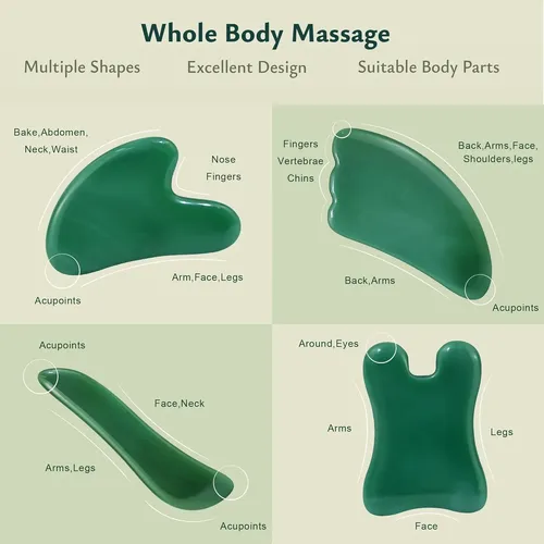 Herramienta De Masaje Rena Chris Scraping Para Gua Sha