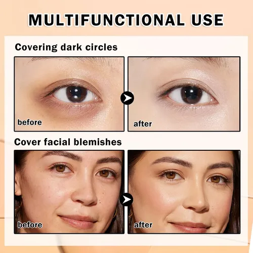 Corrector De Ojeras Para Debajo De Los Ojos, Para Corrección
