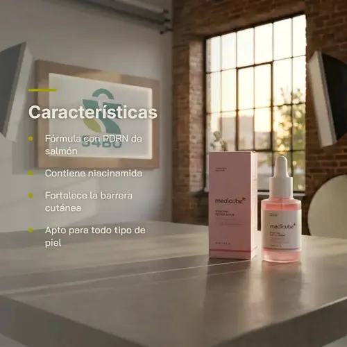 Serum Medicube Pdrn Pink Niacinamida Corea Premium Pro 30ml Todo Tipo De Piel Día/noche