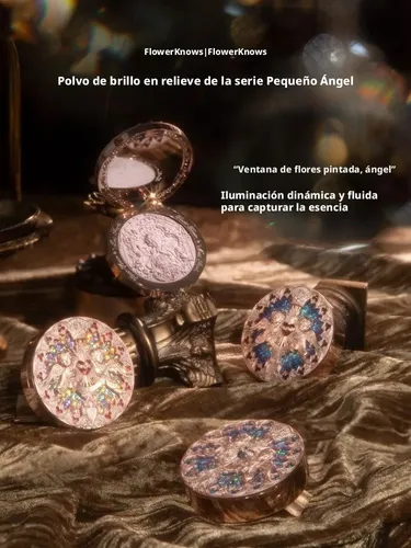 Iluminador Facial En Polvo Mate F De Y Flower Knows Cosmetic