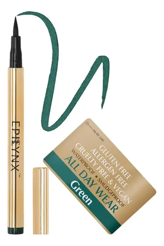 Epilynx Delineador Líquido Verde Long-lasting Con