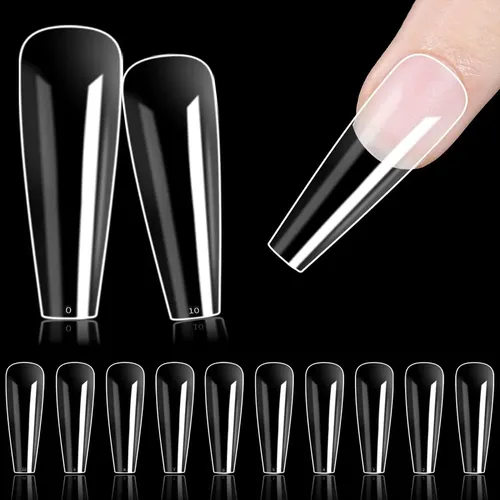 Kit Para Hacer Uñas Con Tips Press On  Soft Gel Y Pegamento