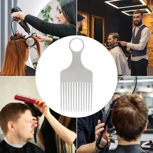 Peineta De Aluminio Con Forma De Palillo, Herramienta De Pei