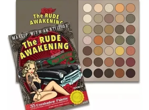 Paleta De Sombras The Rude Awakening Book 5 Rude Cosmetics