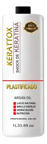 Shock Keratina 1 Litro Sin Formol Bio Liss + Shampoo Neutro