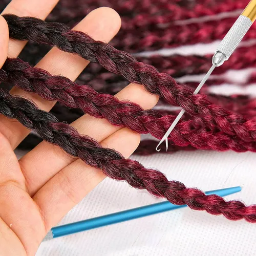 1 Set De Ganchos Para Extensiones De Cabello Y Dreadlocks