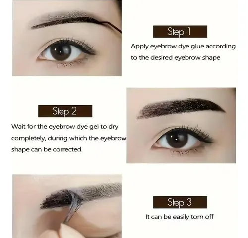 Tinte En Gel Para Cejas Con Acabado Semi Permanente, Marca